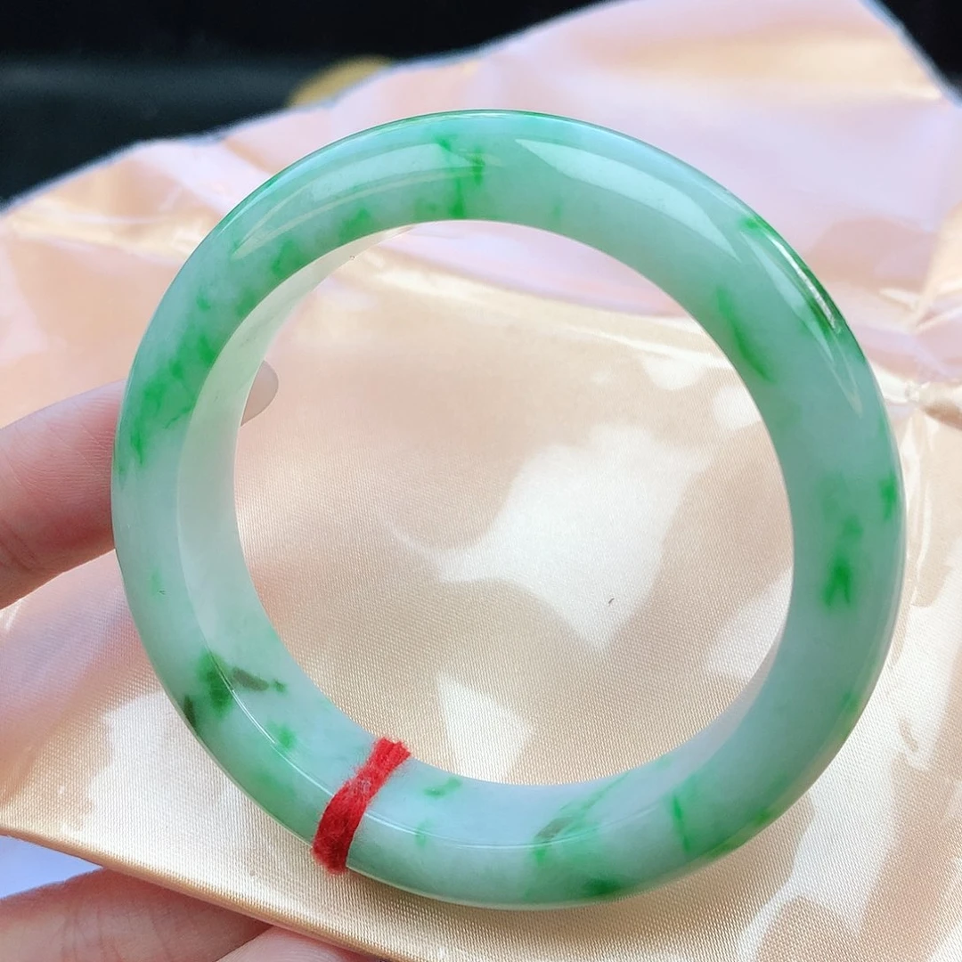 翡翠手镯未镶嵌53圈口882076