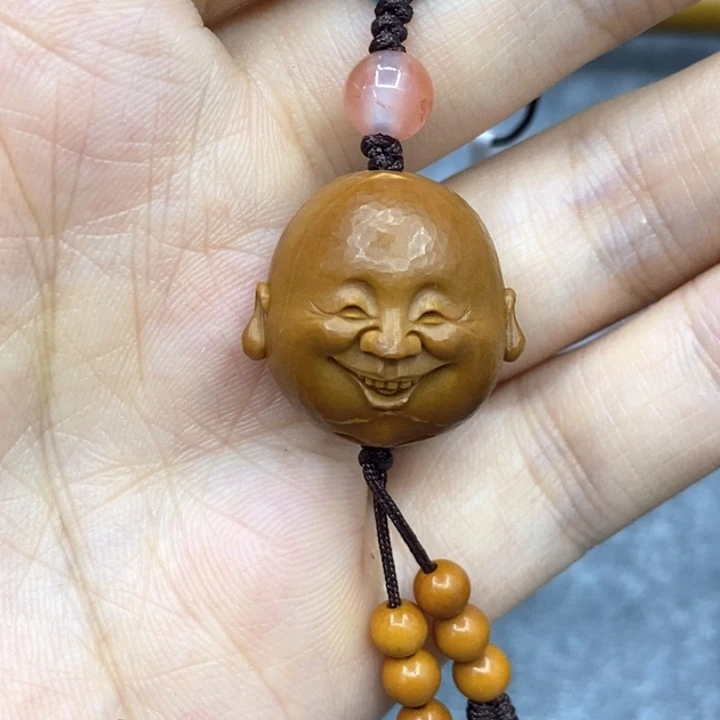 橄榄核手串/手链周春毅笑佛