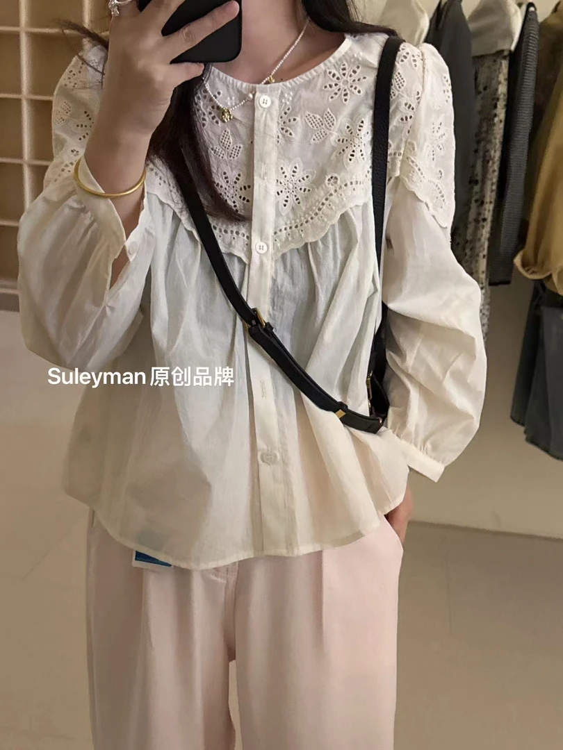 青木子Suleyman【情人岛】2025衬衫设计师新款