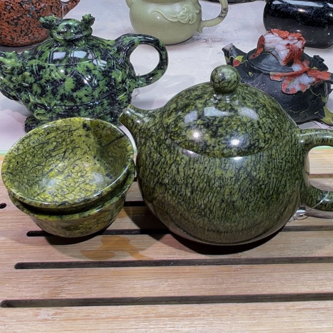 喜***福藏玉西施壶一壶两杯