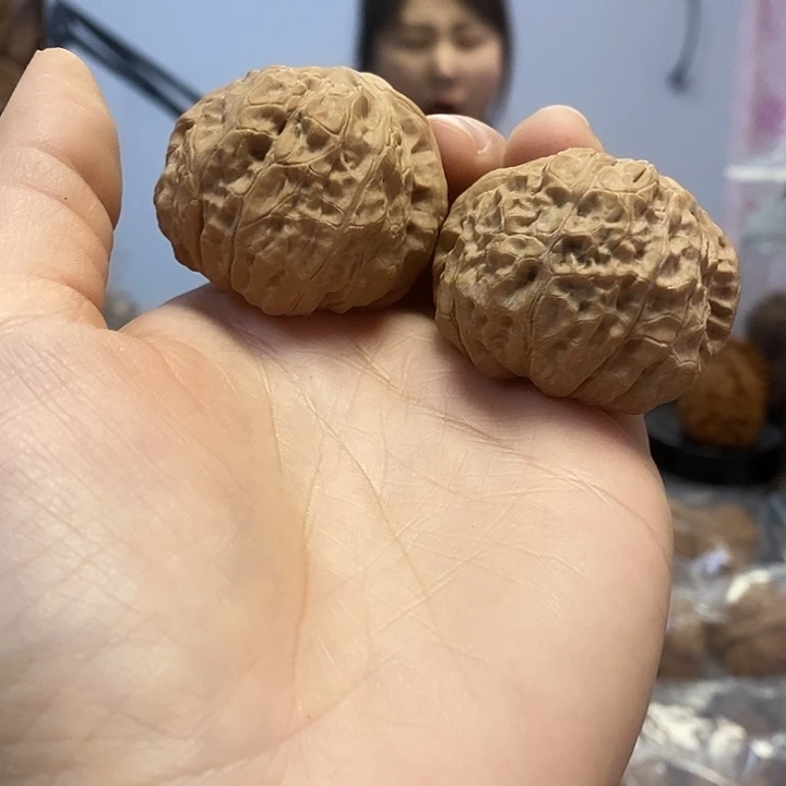 文玩核桃把件42.5南瓜墩