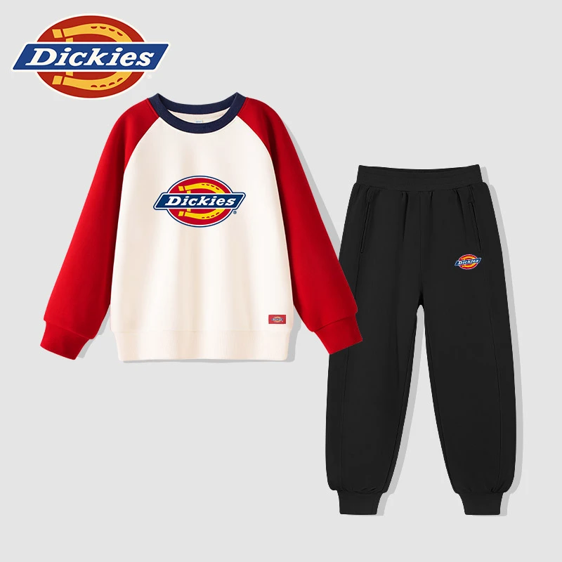 Dickies童装男童套装秋季儿童春秋款卫衣卫裤小童运动服两件套秋