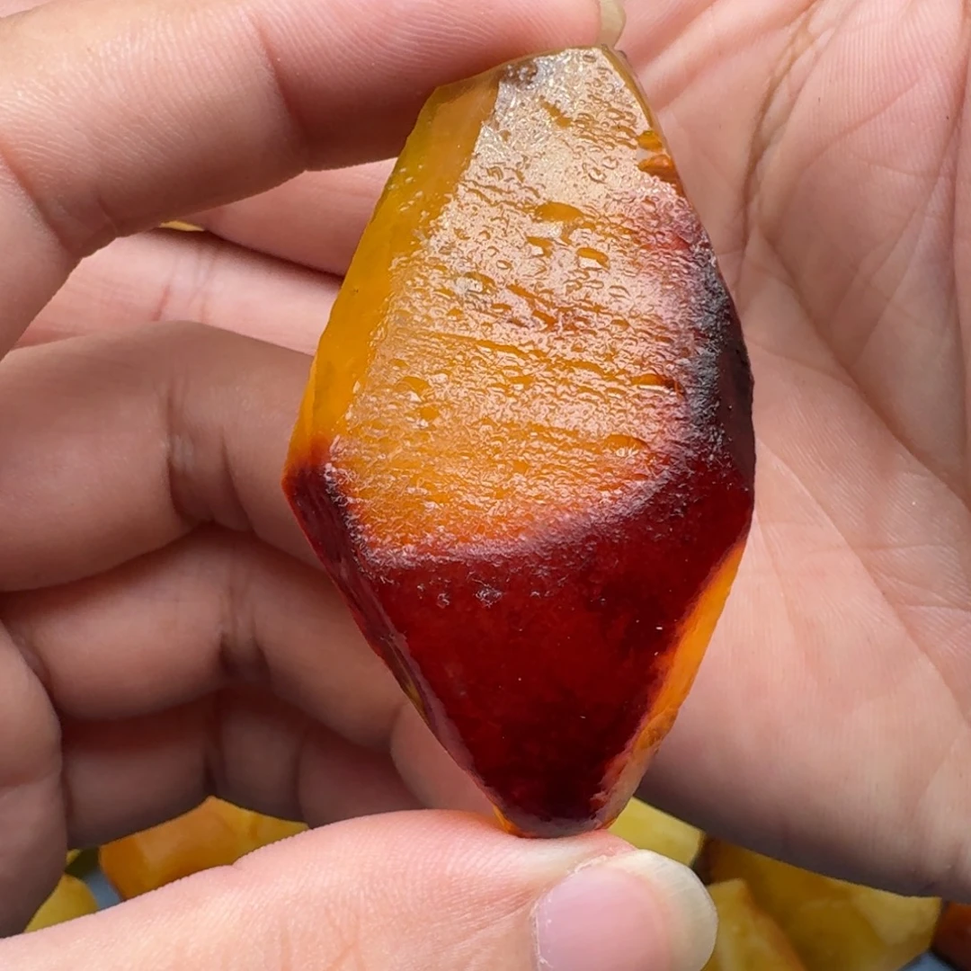 定制琥珀未镶嵌琥珀蜜蜡定制