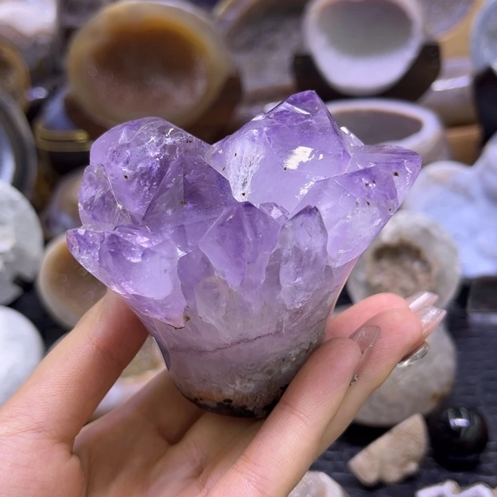 珠宝半成品未镶嵌水晶手捧花