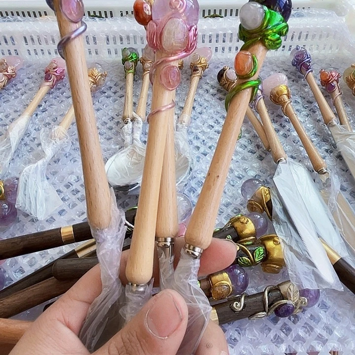 努***刘水晶摆件未镶嵌水晶