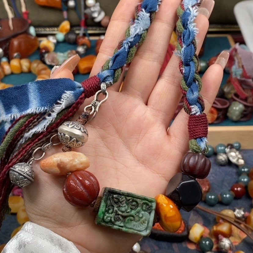 【闪购商品】翡翠颈饰未镶嵌项链