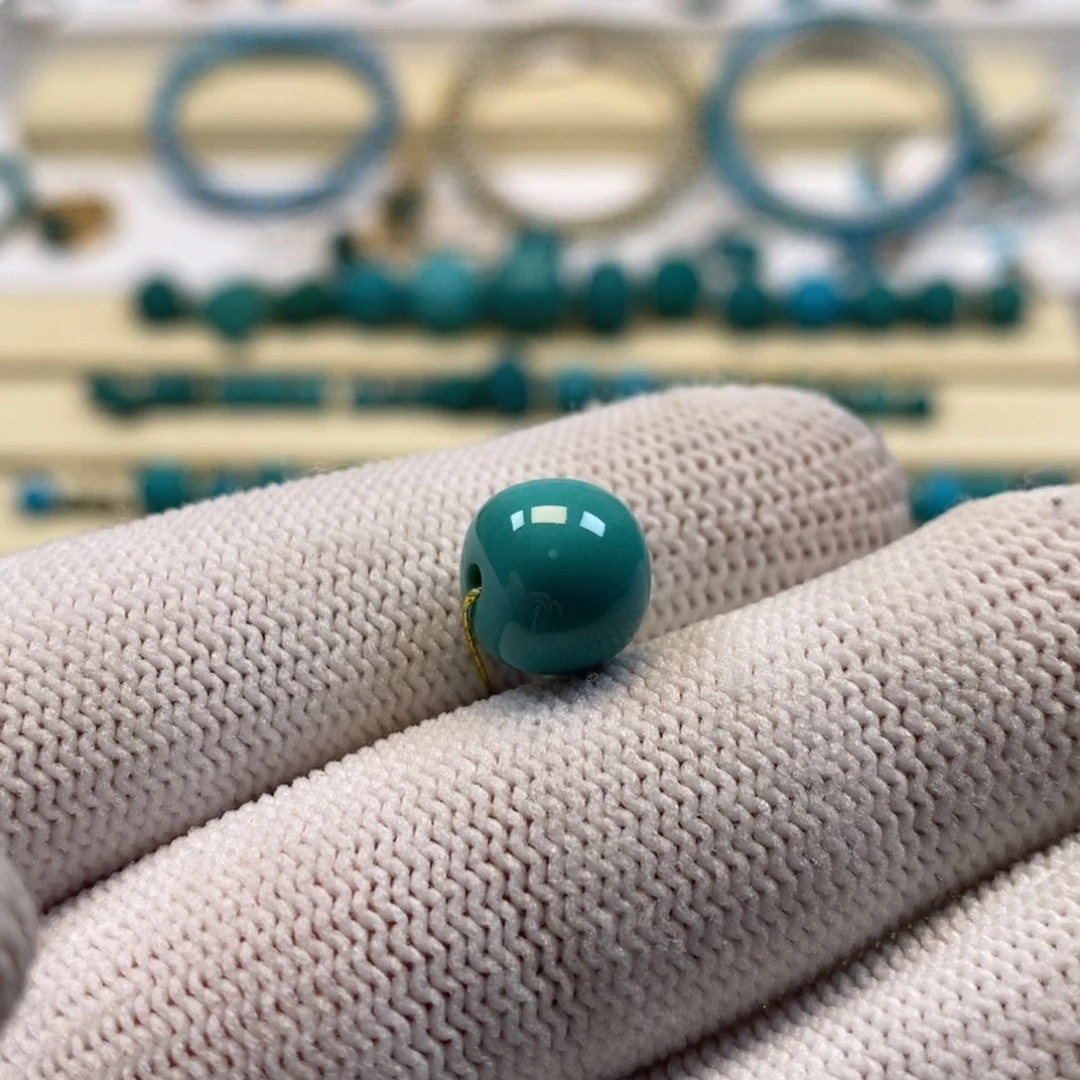 未镶嵌绿松石珠宝奇石墨AA773