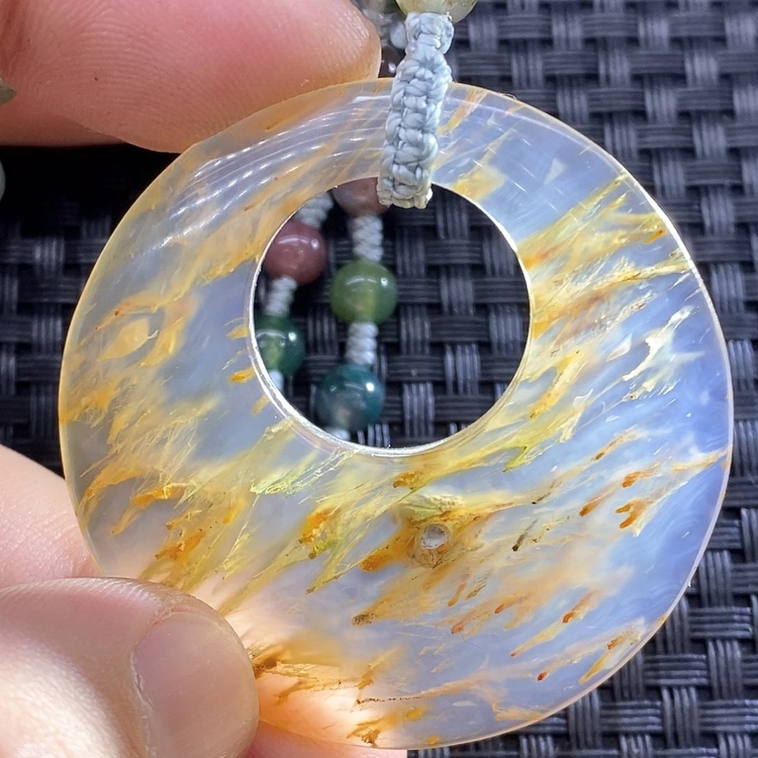 玛瑙/玉髓颈饰未镶嵌行***止