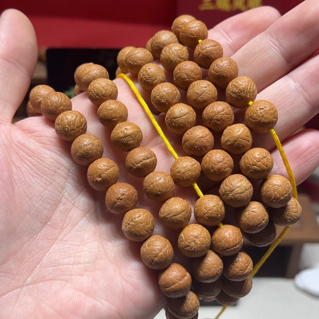 手串凤眼菩提11.5mm尼泊尔凤眼菩提108