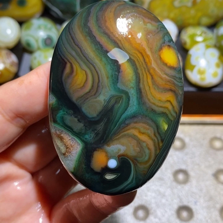 未镶嵌玛瑙/玉髓珠宝半成品71