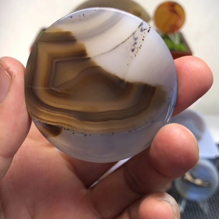 玛瑙/玉髓合金颈饰