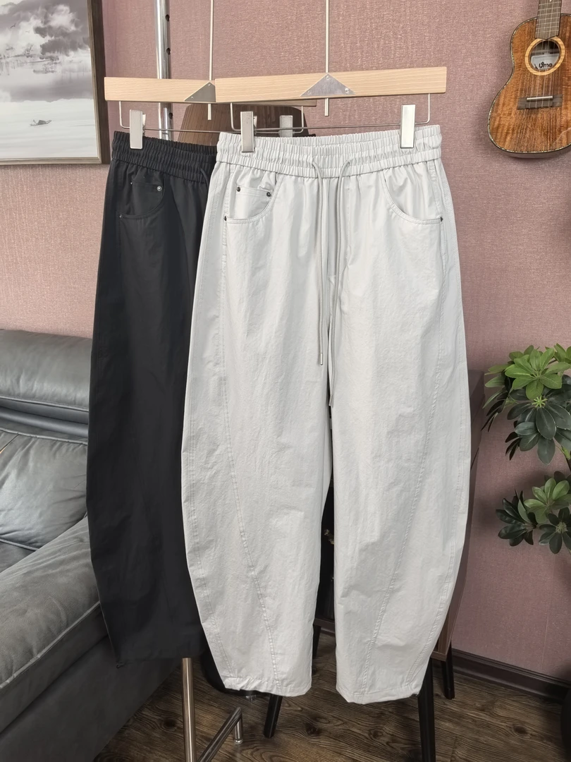 「面膜裤」高端货定制面料设计男士宽松直筒速干休闲裤