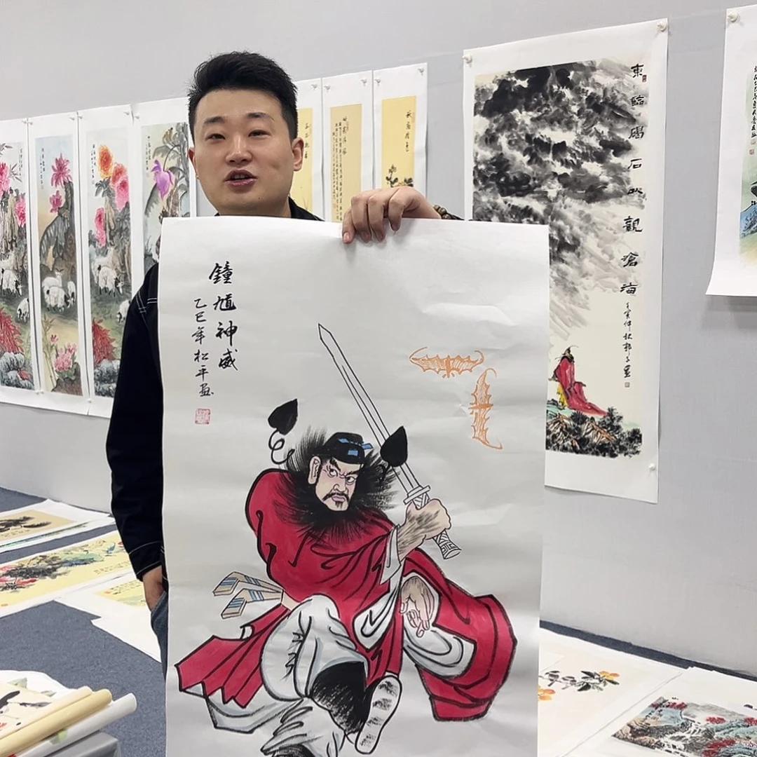 国画纯手绘字画作品