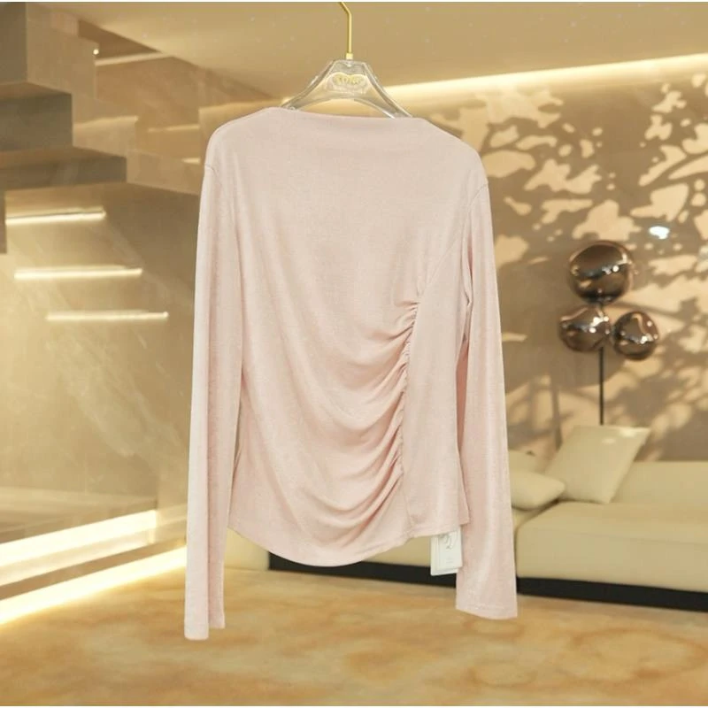 【东哥原创】冬季气质设计感轻奢休闲时尚简约上衣TWL007