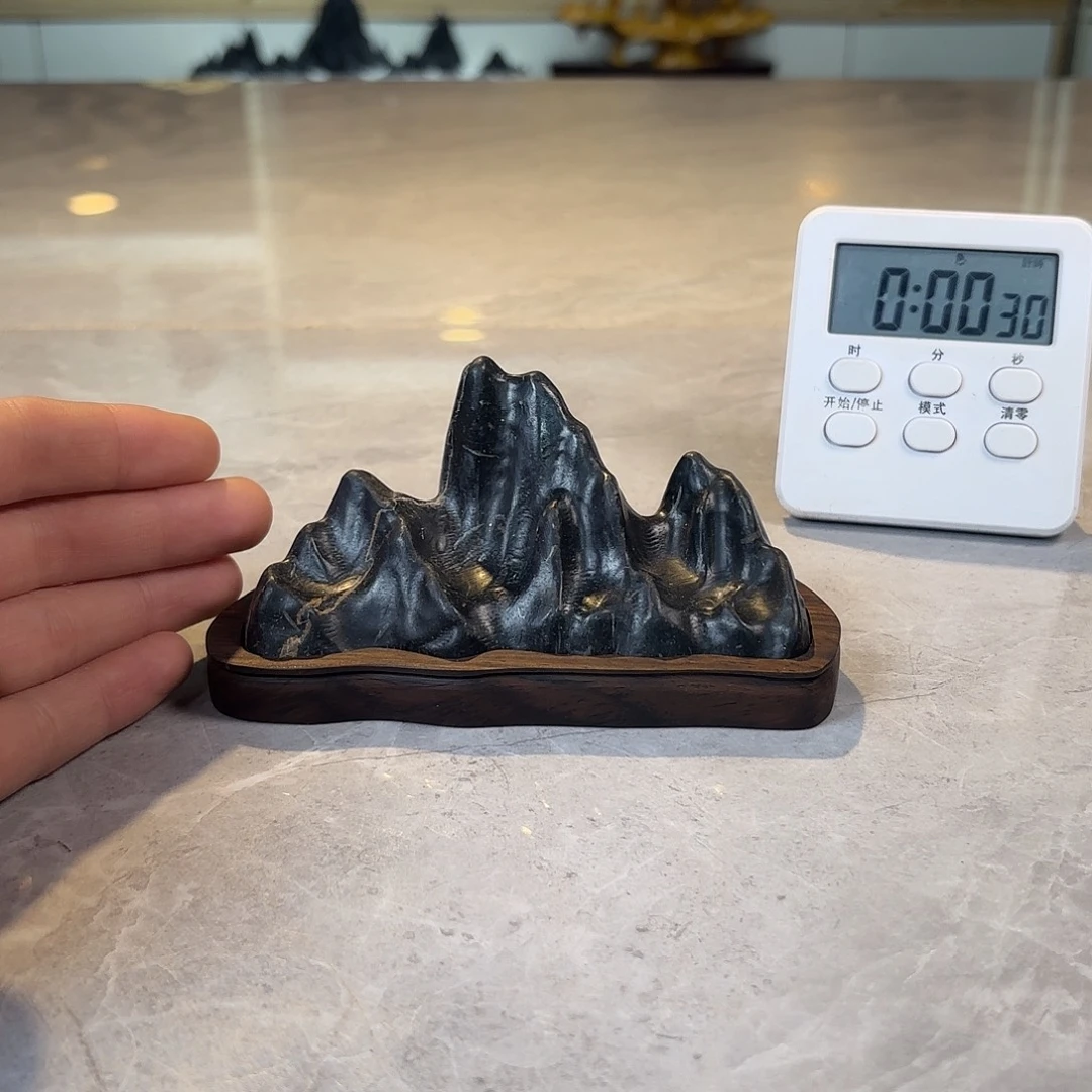 不***！摆件灵璧石手工雕刻奇石摆件