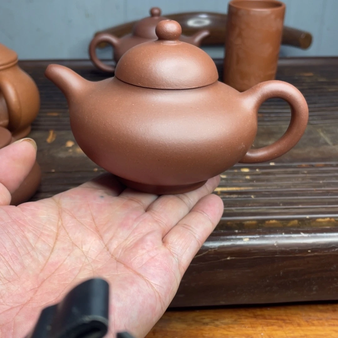 茶壶紫砂原矿底槽青华颖300cc