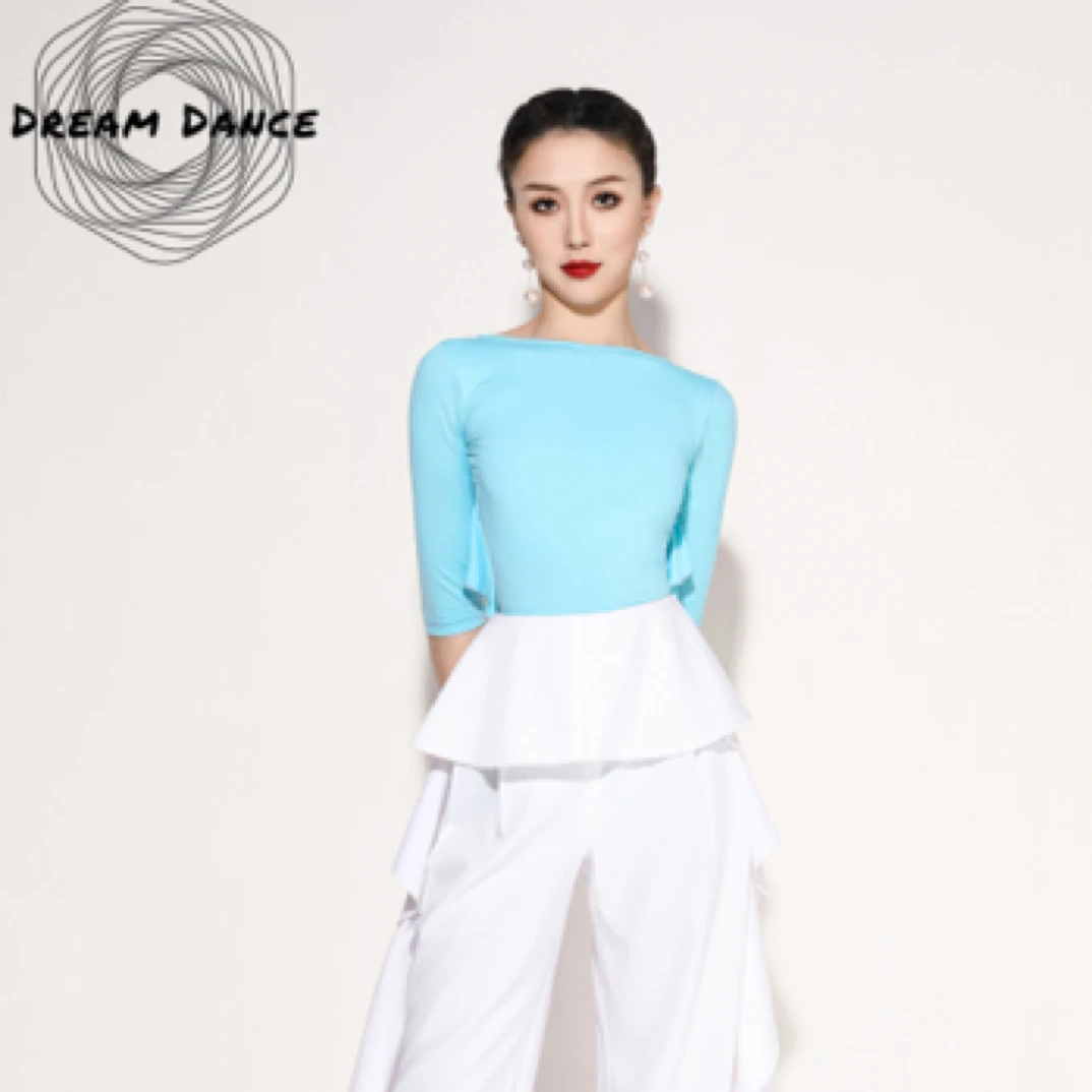 DM DANCEWEAR高级定制|人鱼公主|摩登舞服国标舞比赛演出服上衣