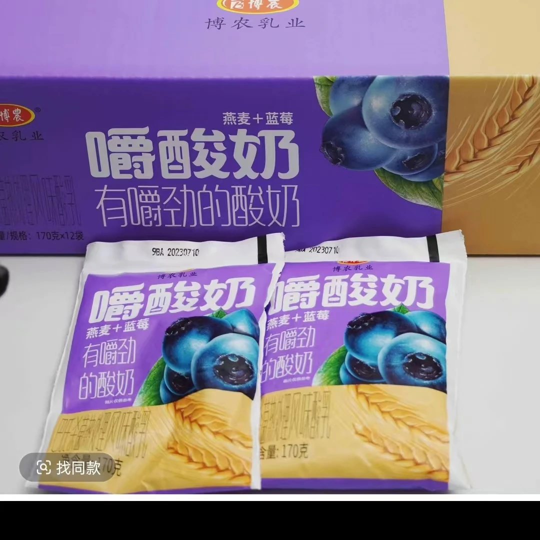 博农嚼酸奶1箱12袋