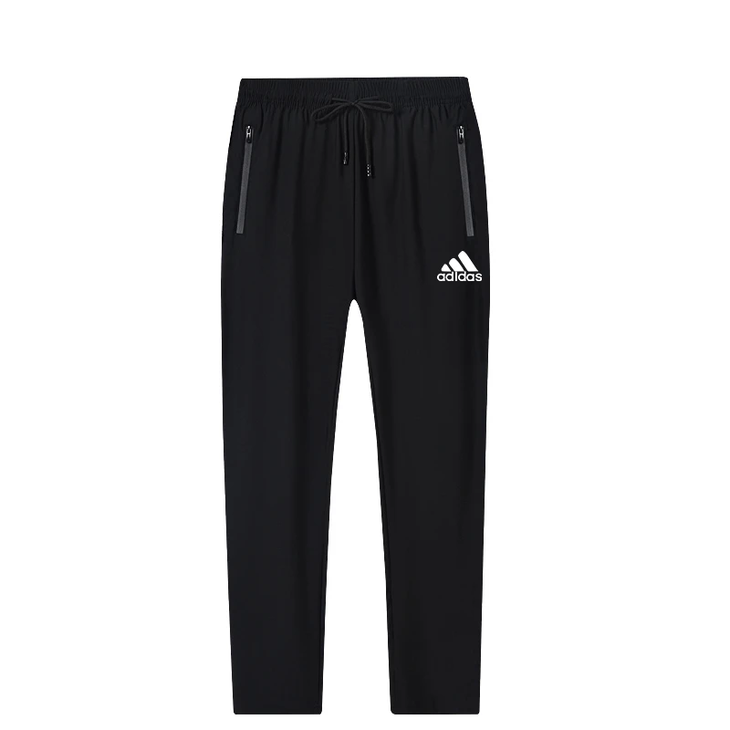 夏季板正休闲冰丝凉感男士透气百搭商务休闲长裤