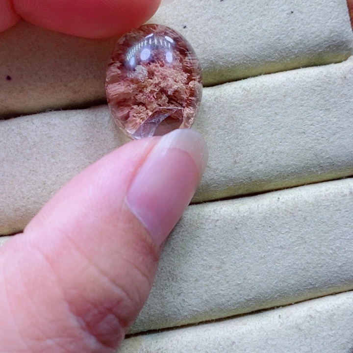 水晶戒指未镶嵌双***鲜水晶