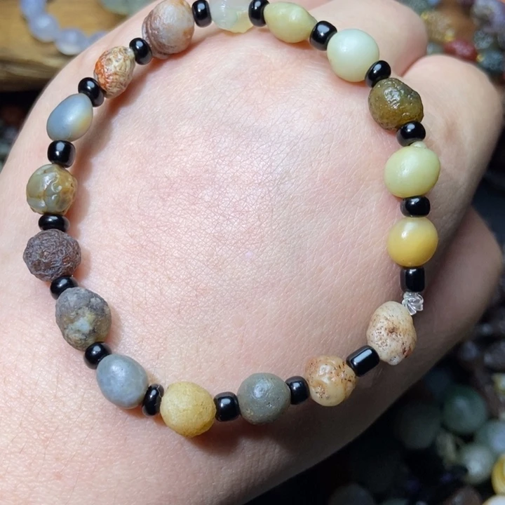 玛瑙/玉髓合金手链