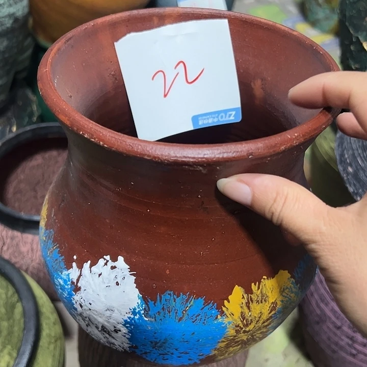 彩绘福袋高20口15默认打孔