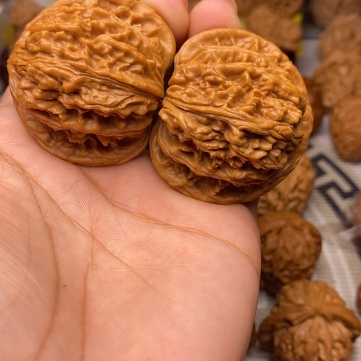 把件文玩核桃四座楼