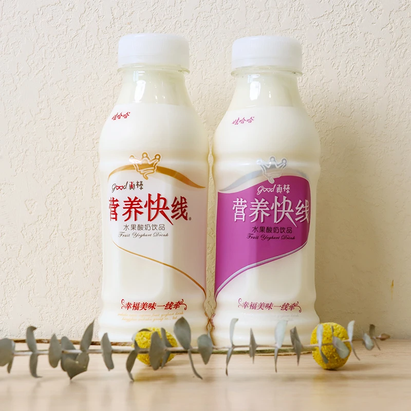 新货营养快线线椰子味350g瓶装整箱送礼学生酸奶饮料饮品哇哈哈