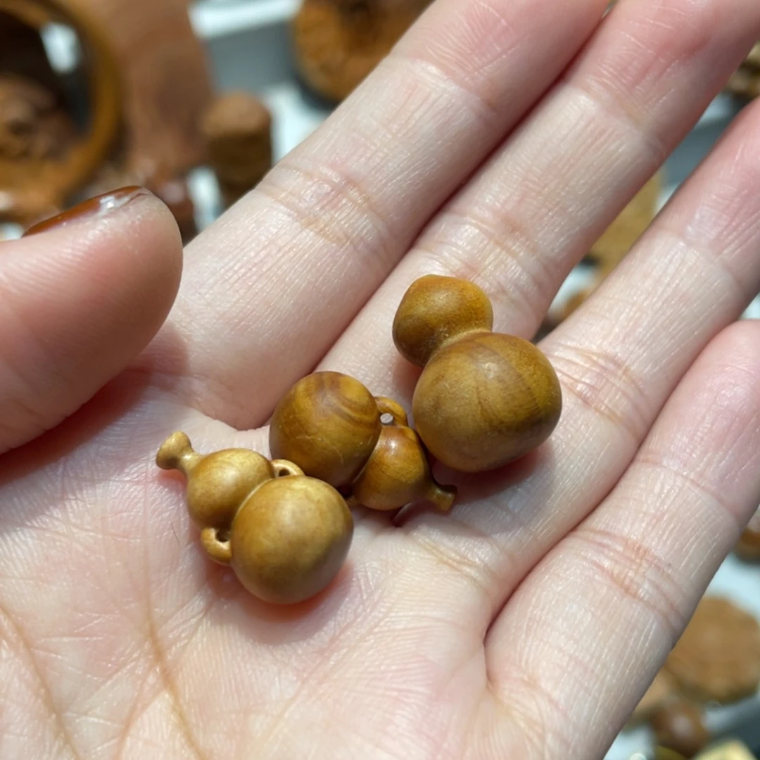 【闪购商品】檀香木吊坠小吊坠奶香微瑕