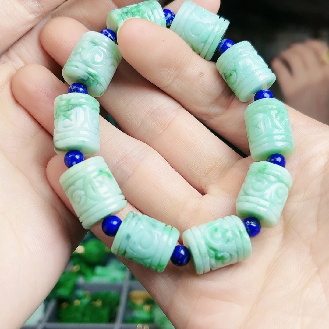 翡翠手链未镶嵌手链