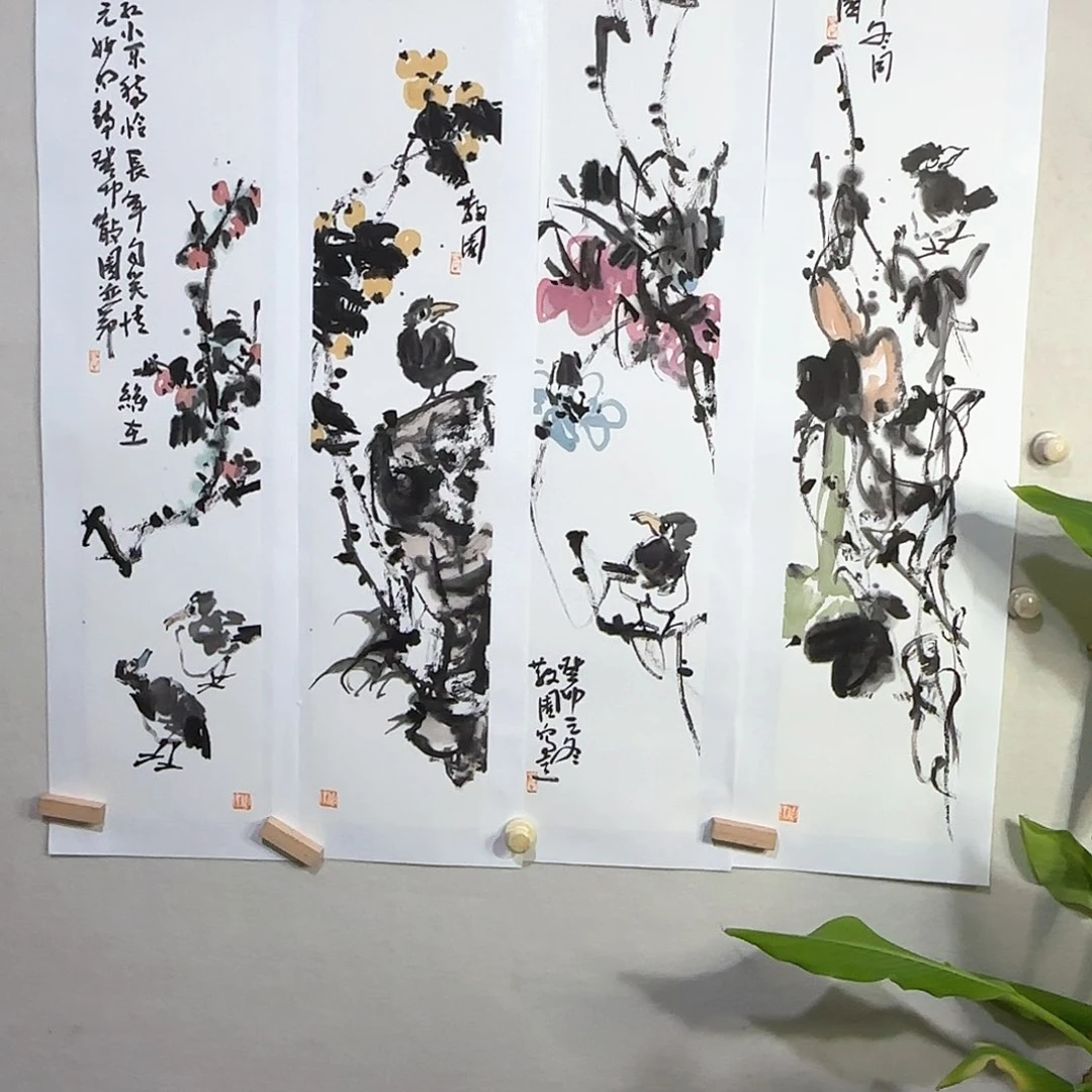 国画大写意为让人们感受中华五千
