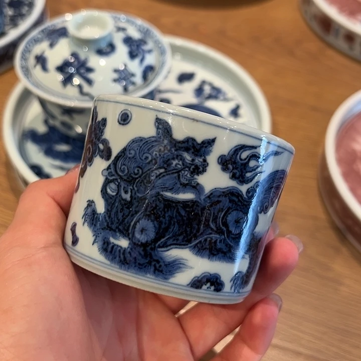 元青拙手杯子杯子