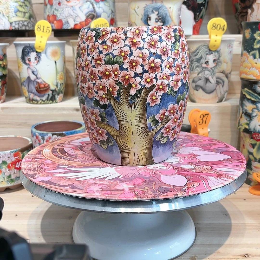 紫砂花盆手工花盆默认微瑕12/17