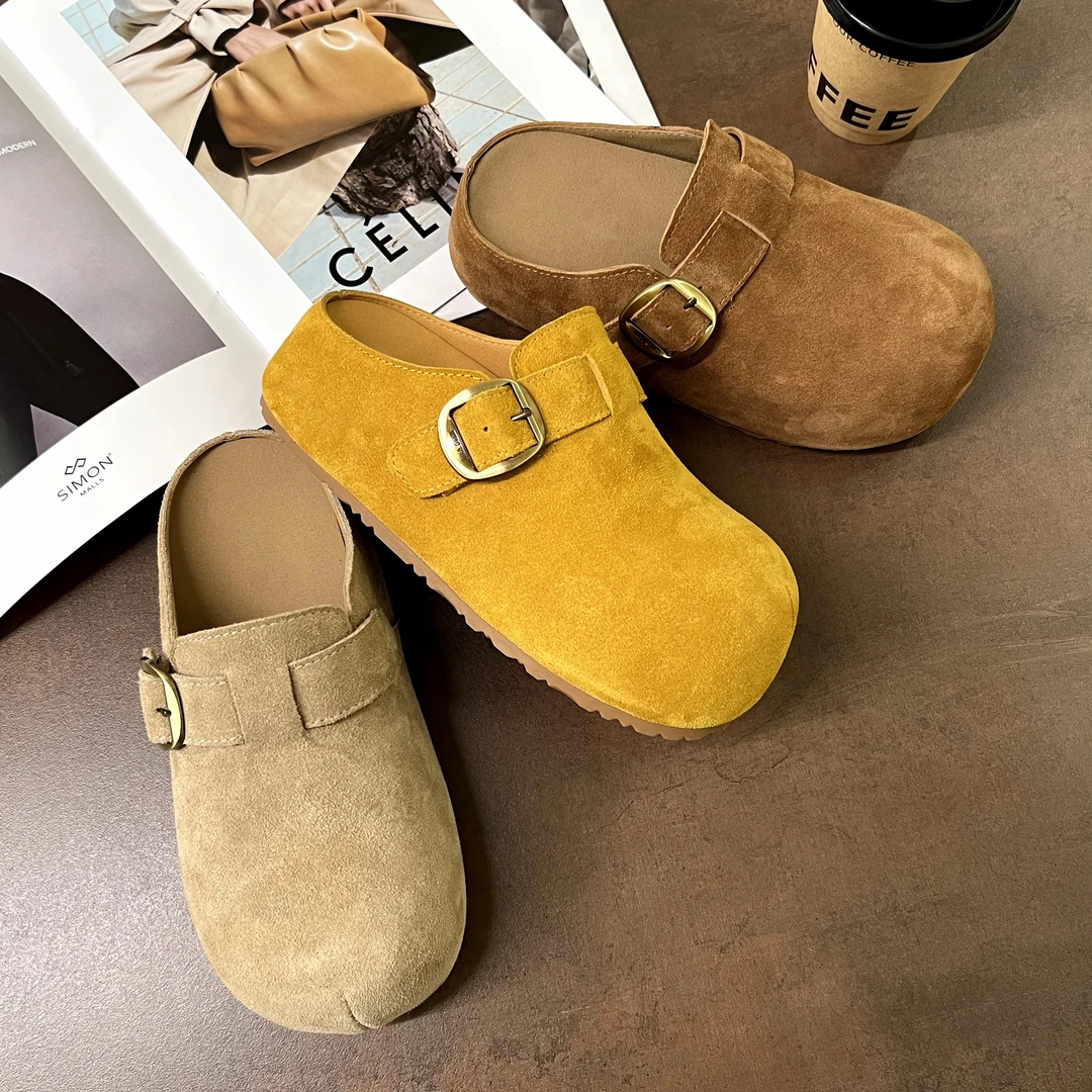 小小苏-博肯拖丨 厚底玛丽珍鞋女百搭休闲舒适气质时尚;EXX55462