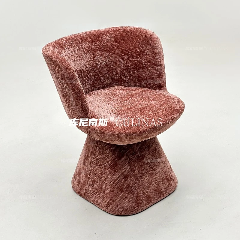 Flair O'旋转餐椅时尚极简梳妆台椅子设计师简约书房扶手休闲转椅