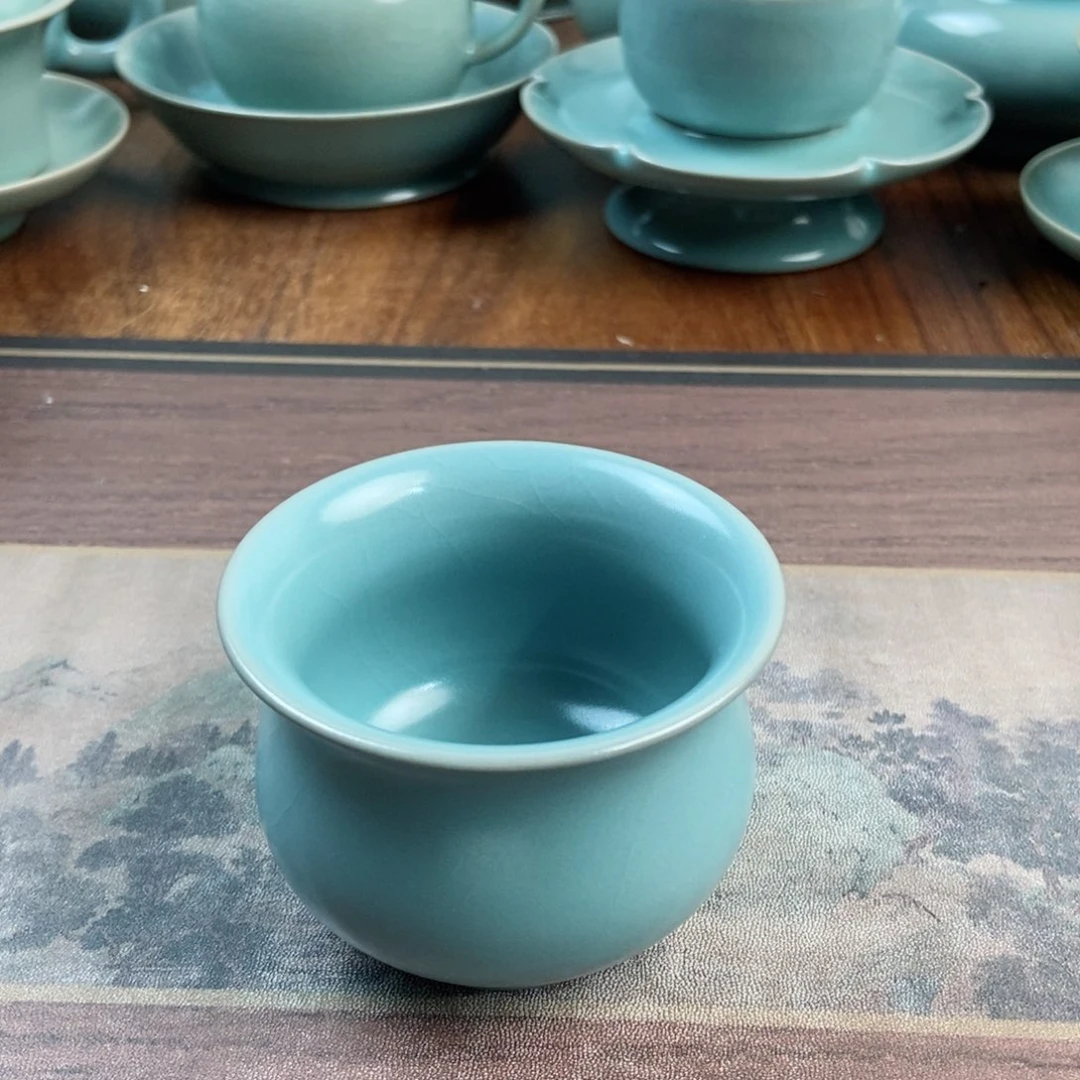 摆件原产地原矿汝瓷～茶器