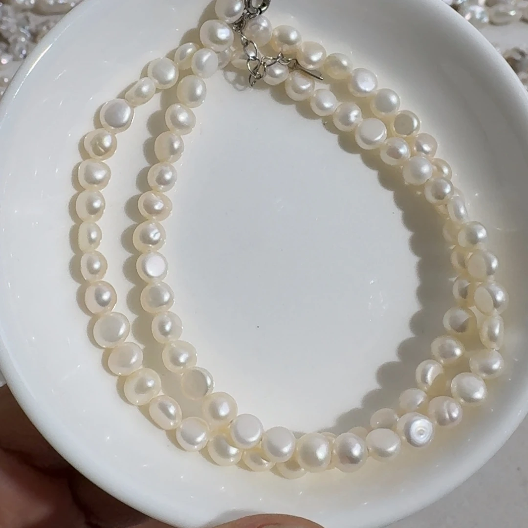 淡水珍珠未镶嵌颈饰