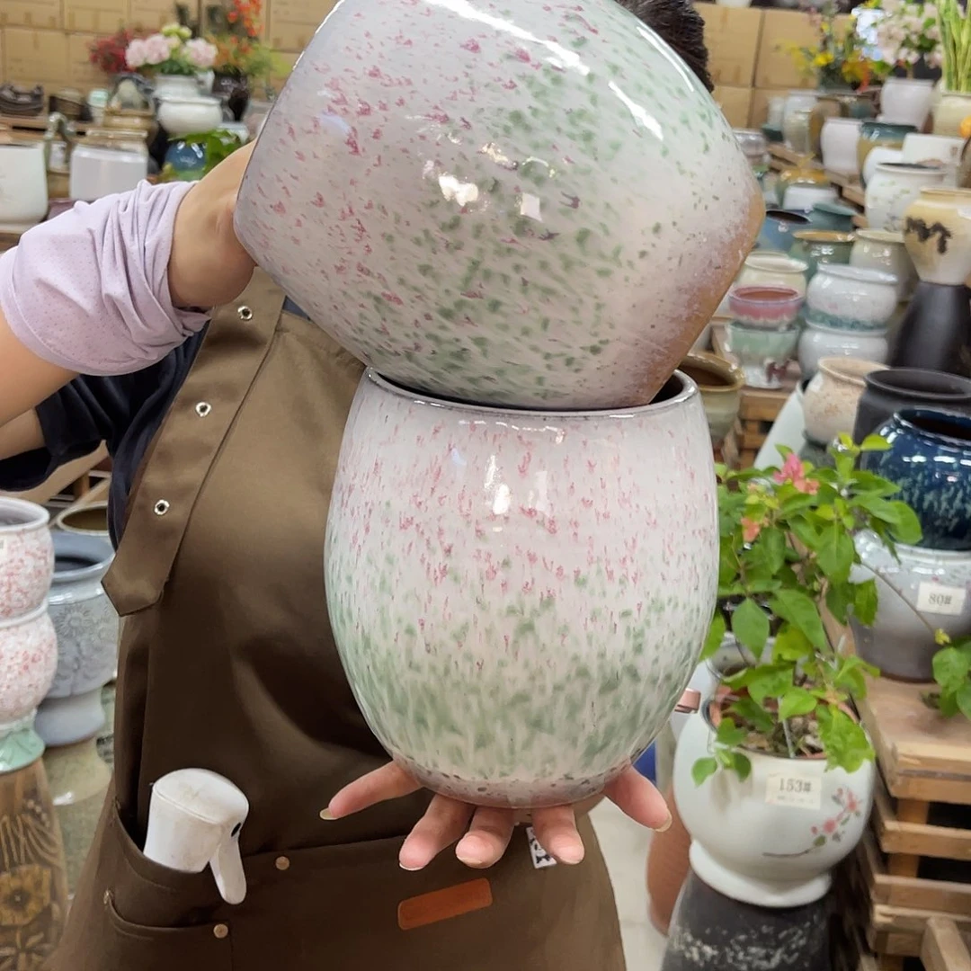 紫砂花盆高度20口径16