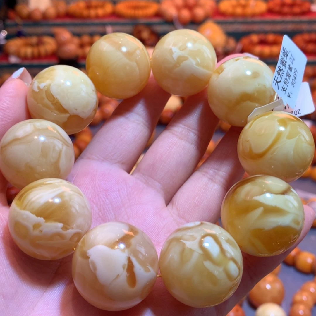 【闪购商品】未镶嵌蜜蜡手串蜜蜡手串