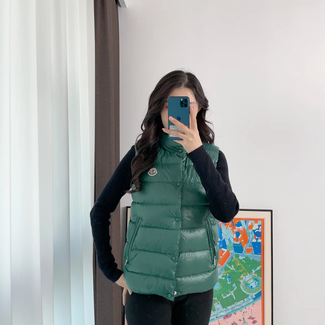 95新 MONCLER 羽绒马甲1绿色/251102VHHYGA1