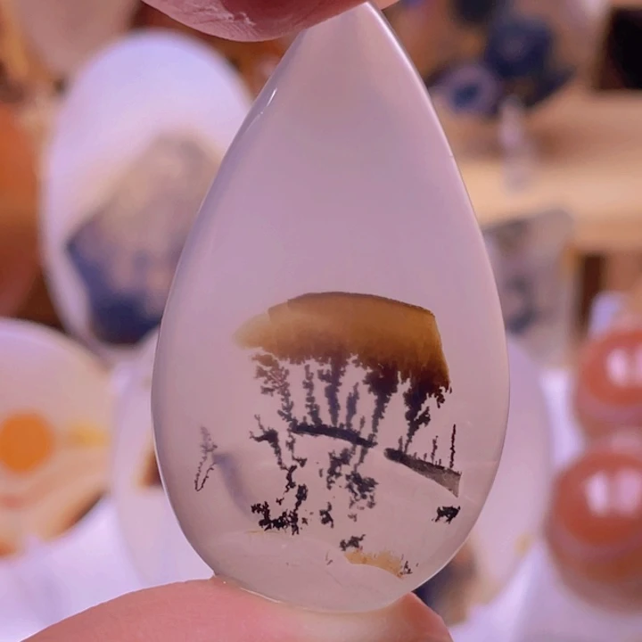 玛瑙/玉髓未镶嵌吊坠(不含链)