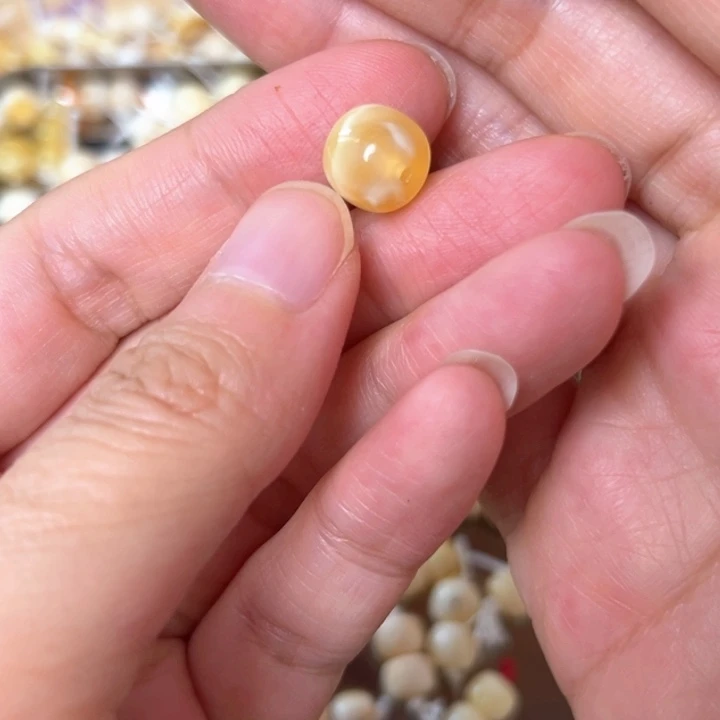 裸石蜜蜡未镶嵌9.6mm一个