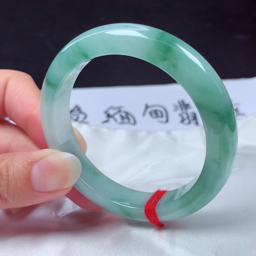 暖***阳翡翠未镶嵌手镯53圈y563320