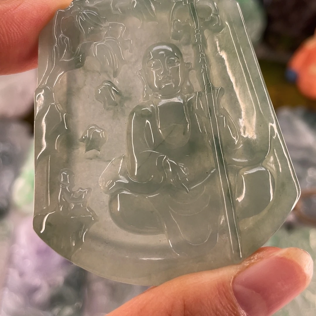 颈饰未镶嵌翡翠牌子
