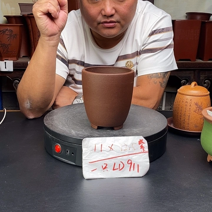 花盆紫砂货号一只LD911