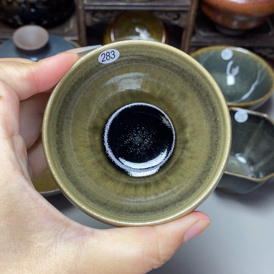 茶盏建窑建盏主人杯