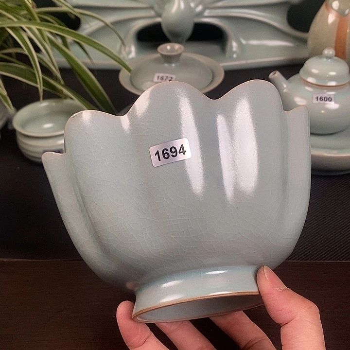 杯1694 青鸾汝瓷汝州发货