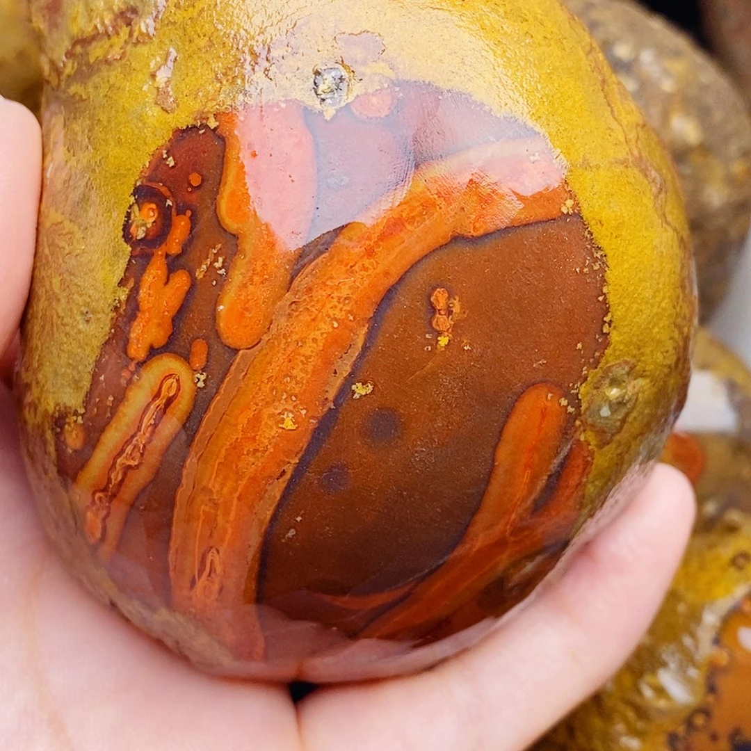 农***拳玛瑙/玉髓合金颈饰