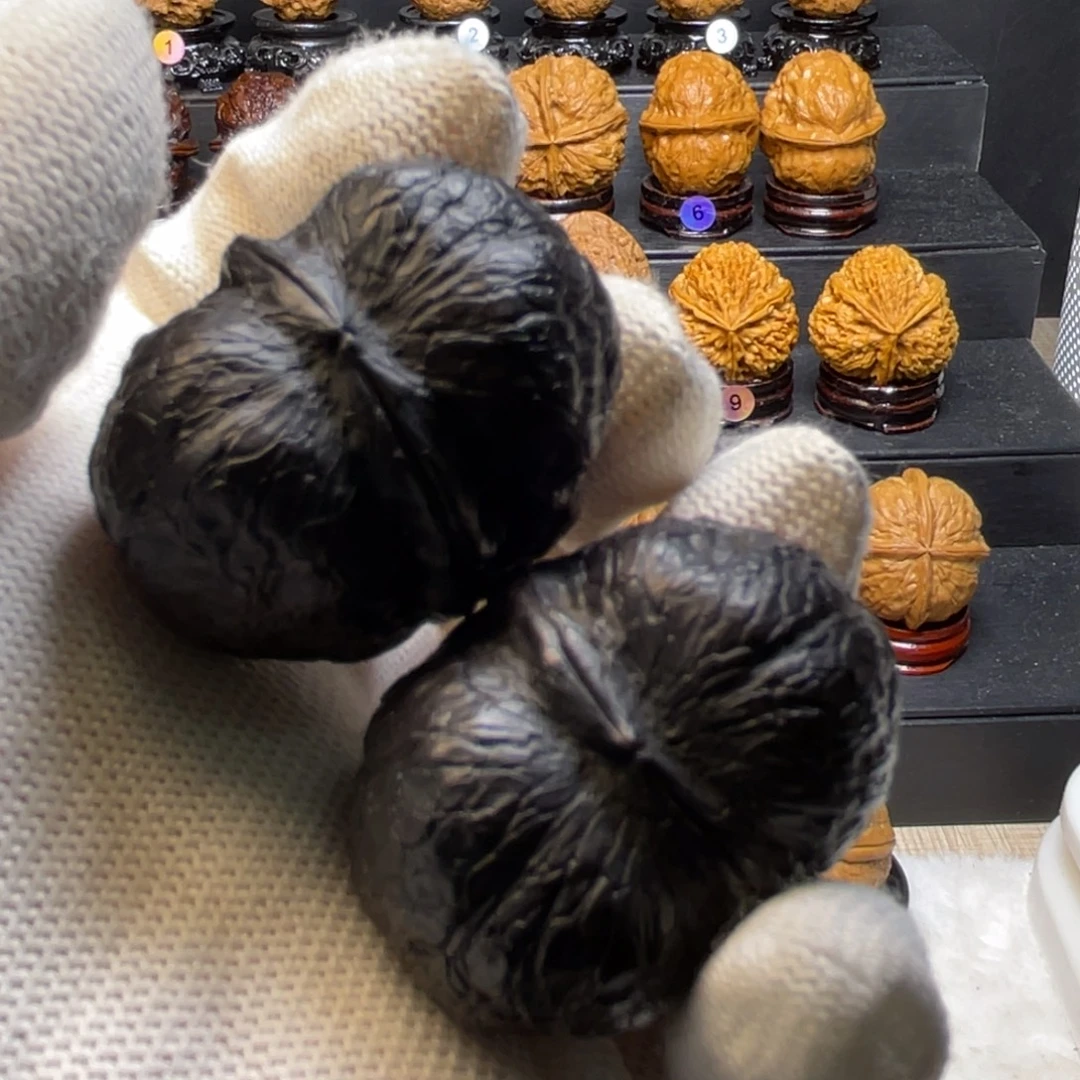 文玩核桃把件Y9峭壁元宝39尺