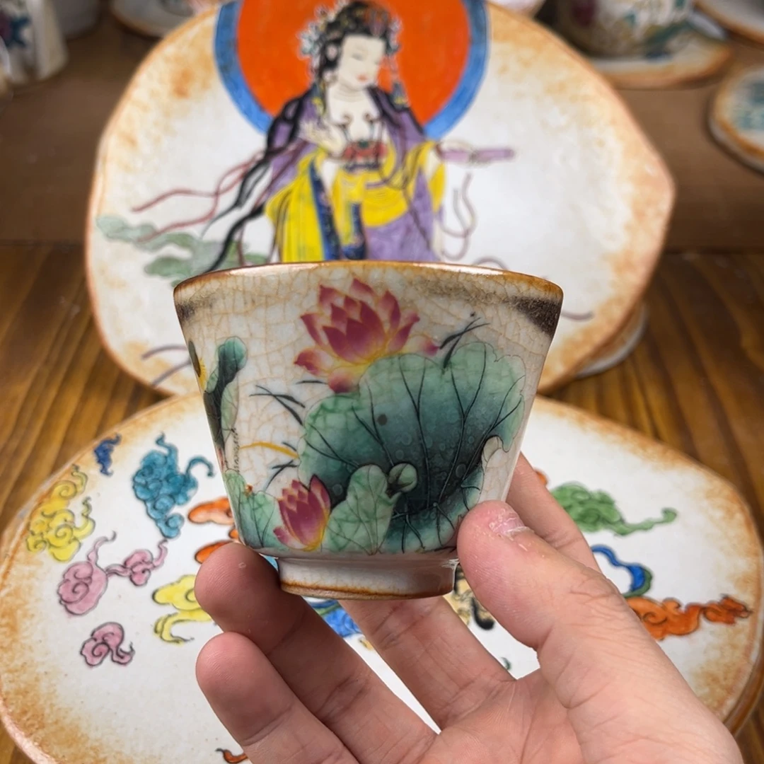 杯景德镇陶瓷手做